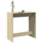 Barski stol boja hrasta 102 x 50 x 103 5 cm konstruirano drvo