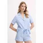 Guess Pidžama O5GX10 WH1K1 Plava Regular Fit