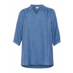 KAFFE CURVE Tunika 'Ellie' plavi traper 19847616