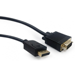 GEMBIRD DisplayPort VGA/D-Sub transformator Crno 1.8m CCP-DPM-VGAM-6