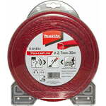 Makita E-01834 najlonska nit, djetelina, crvena, 2,7 mm / 30 m