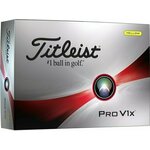 Titleist Pro V1x 2023 Yellow