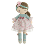 DeCuevas 20045 lutka PROVENZA, plišana, 36 cm, s kolijevkom