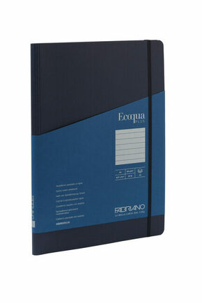 Notes Fabriano Ecoqua plus skrivena spirala A4 90g 70L crte blue 19042904