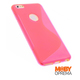 Iphone 6 plus roza silikonska maska