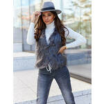 Anthracite vest Och Bella 2115.R18 siva
