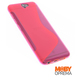 HTC A9 roza silikonska maska