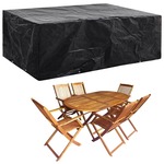 vidaXL Navlaka za vrtni namještaj s 8 ušica 242 x 162 x 100 cm