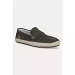 Espadrile od brušene kože Pepe Jeans TOURIST COAST boja: zelena, PMS10337
