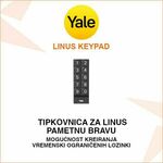 YALE TIPKOVNICA ZA PAMETNU BRAVU YALE LINUS KEYPAD