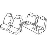 WEBHIDDENBRAND Auto navlake za VW GOLF 7, COMFORTLINE, Variant, od 2012 do 2017