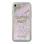 Guess GUHCP7GLUQPU Apple iPhone SE 2022/SE 2020/8/7 purple hard case Liquid Glitter Party