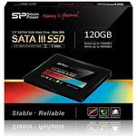 Silicon Power Slim S55 SP120GBSS3S55S25 SSD 120GB/12GB, 2.5”, SATA, 560/530 MB/s