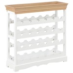 vidaXL Ormarić za vino smeđe-bijeli 70 x 22,5 x 70,5 cm MDF