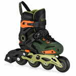 Spokey FREESPO KIDS Dječje koturaljke, kaki, ABEC7 Carbon, vel. 35-38 (prikaz, ostalo).