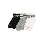 CONVERSE Čarape siva melange / crna / bijela 7662001