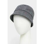 Šešir Kangol WARPED HERRINGBONE DOME boja: tamno plava, K5430.NG411