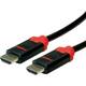 Roline HDMI priključni kabel HDMI A utikač, HDMI A utikač 1.50 m crna 11.04.5941 dvostruko zaštićen HDMI kabel