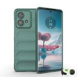 Silikonska Wave maskica za Motorola Edge 40 Neo Zelena