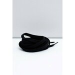 Corbby Cotton Black Flat Laces bijela