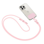 Tech-Protect Crossbody Strap vezica za mobitel, svetloružičasta