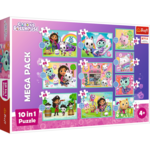 Gabi kuća za lutke 10 u 1 puzzle set - Trefl