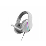 Marvo H8618 WH gaming slušalice, RGB, bijele