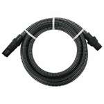vidaXL Usisno crijevo s PVC priključcima 4 m 22 mm crno