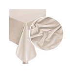 Edoti Velor tablecloth Soft kremasta
