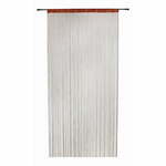Smeđa zavjesa za vrata 100x200 cm String – Mendola Fabrics