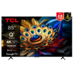 TCL 85C655 televizor, 85" (215.9 cm), QLED, Ultra HD, Google TV