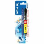 ROLER GEL 0,7MM FRIXION BALL CLICKER PIŠI-BRIŠI PLUS ROLER G2 CRNI GRATIS PILOT PLAVI BLISTER