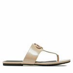 Japanke Calvin Klein Jeans Flat Sandal Slide Toepost Mg Met YW0YW01342 Whisper Pink ABJ
