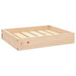 vidaXL Krevet za pse 51,5 x 44 x 9 cm od masivne borovine