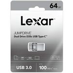 LEXAR memorija USB JumpDrive D35c 64GB OTG Dual Type-C/Type-A (USB 3.0)