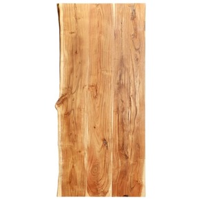 VidaXL Vrh za kupaonski ormarić od bagremovog drva 120 x 55 x 3