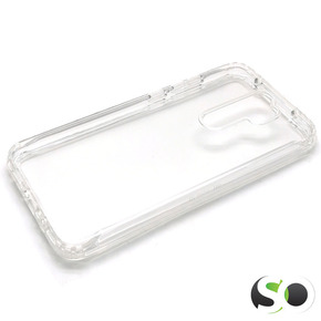 Silikonska maskica sa zaštitnim okvirom za Xiaomi Redmi Note 8 Pro Prozirna
