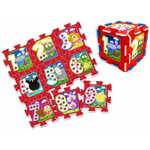 Podne mekane puzzle Animals Numbers