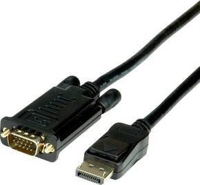 Value DisplayPort / VGA adapterski kabel DisplayPort utikač