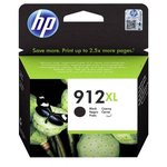 HP 912XL, patrona, crna, 825 stranica