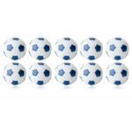 Loptice za stolni nogomet Winspeed 35 mm | bijelo-plave | 10 kom