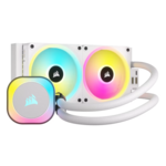Corsair vodeno hlađenje iCUE H100i LINK RGB White AIO, 240mm Radiator