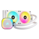 Corsair vodeno hlađenje iCUE H100i LINK RGB White AIO, 240mm Radiator