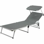 BRUNNER sun lounger with canopy MALIBU 0410011N.C06