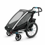 Thule Chariot Sport crna dječja kolica za jedno dijete