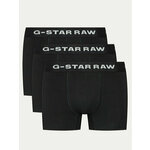 G-Star Raw Set od 3 para bokserica D23771-D516 Crna