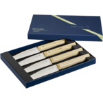 Opinel Table Knives Facette Set of 4 Ash