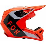 FOX V1 Lean Fluorescent Orange S Kaciga