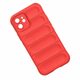 MaxMobile maskica za Xiaomi Redmi 12 HARD PROTECTION WAVES: crvena