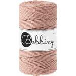 Bobbiny 3PLY Macrame Rope 3 mm 100 m Blush Konac